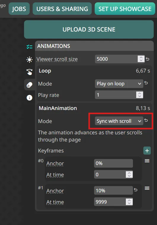 Animation sync with scroll